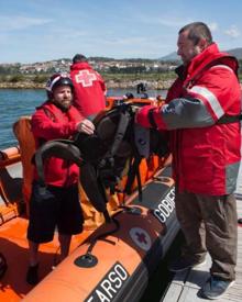 Imagen secundaria 2 - «Si en esa zona una ola te arrastra al mar, es imposible salir con vida»