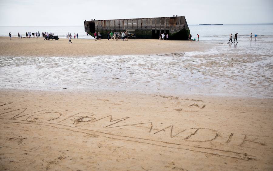 Este jueves, 6 de junio, se celebra el 75 aniversario del Desembarco aeronaval en Normandía, la mayor operación de este tipo en la historia y momento clave de la Segunda Guerra Mundial. Más de 300.000 personas, entre ellas casi 500 veteranos, han llegado a Francia para las principales conmemoraciones.