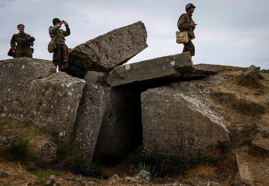 Este jueves, 6 de junio, se celebra el 75 aniversario del Desembarco aeronaval en Normandía, la mayor operación de este tipo en la historia y momento clave de la Segunda Guerra Mundial. Más de 300.000 personas, entre ellas casi 500 veteranos, han llegado a Francia para las principales conmemoraciones.