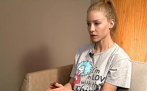 Najila Trindade, la joven que acusa a Neymar de violación. 