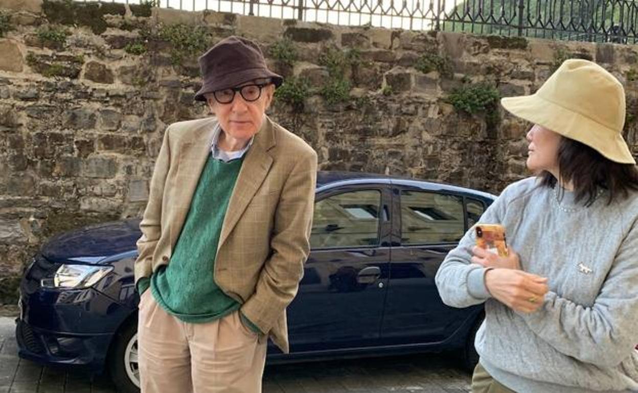 Woody Allen ya ha estudiado localizaciones en Donostia y Pasaia. 
