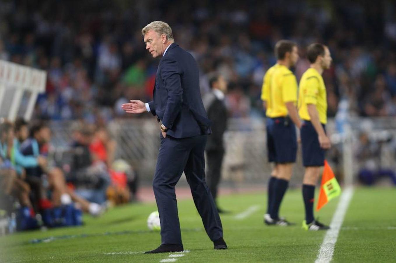 David Moyes en 38 encuentros promedió 1,21 puntos,