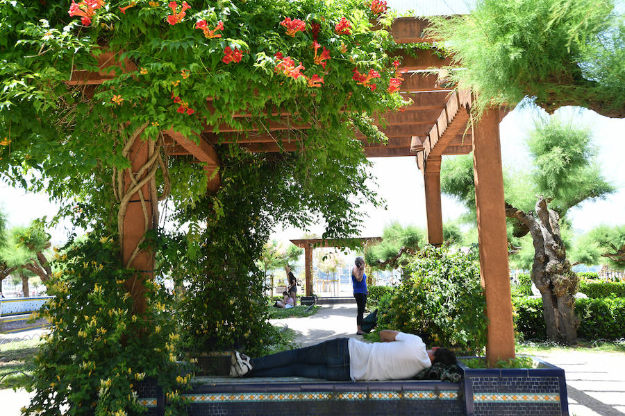 Fotos: La ola de calor en Gipuzkoa, en imáganes