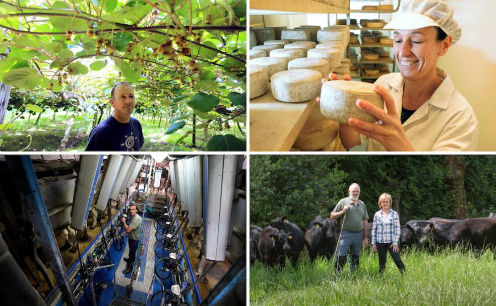 El caserío es un libro abierto