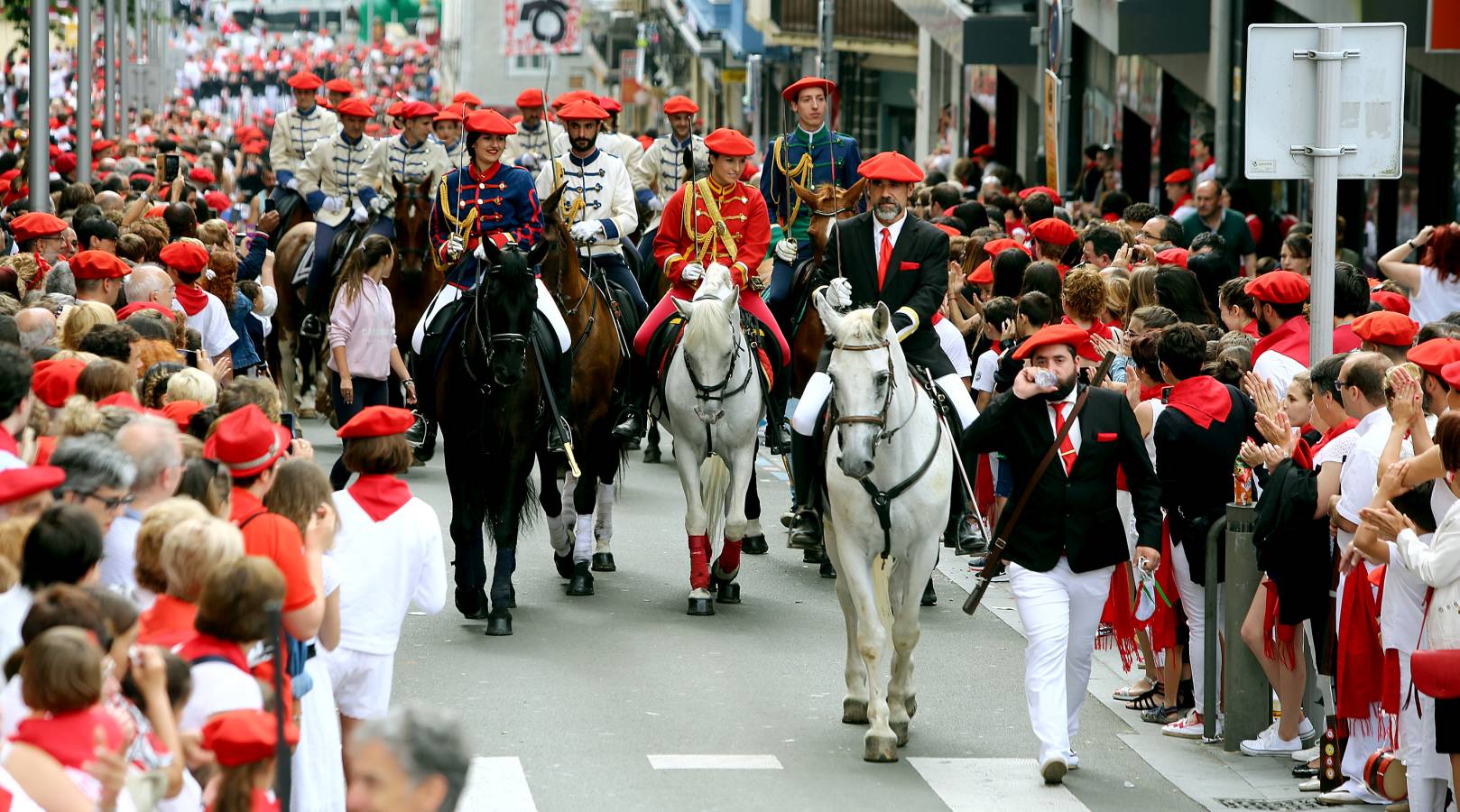 Fotos: El Alarde público, en imágenes