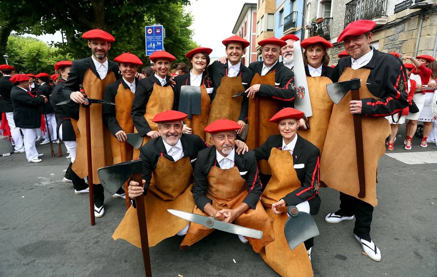 Fotos: El Alarde público, en imágenes