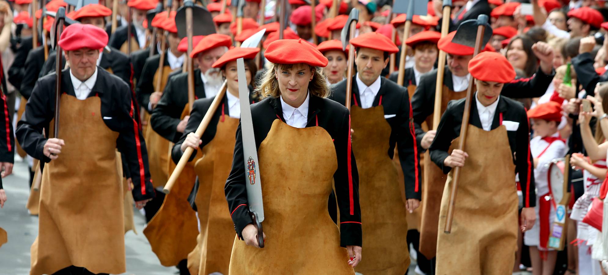 Fotos: El Alarde público, en imágenes
