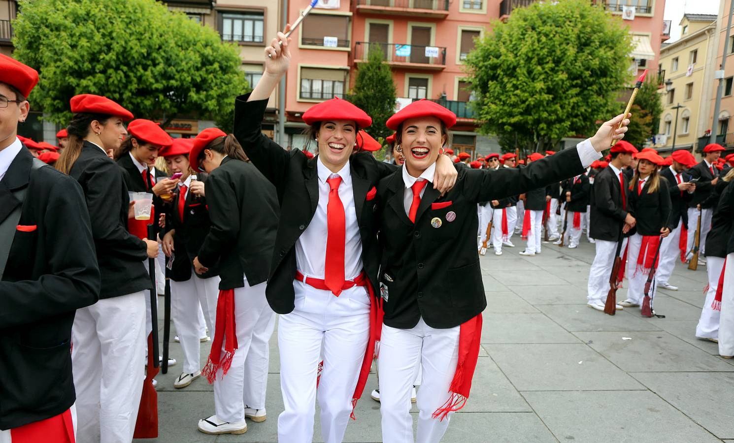 Fotos: El Alarde público, en imágenes