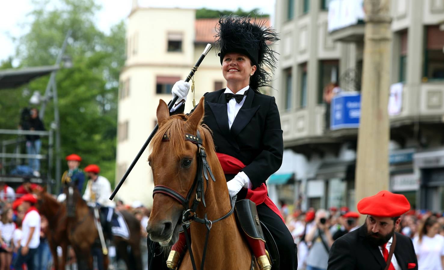 Fotos: El Alarde público, en imágenes