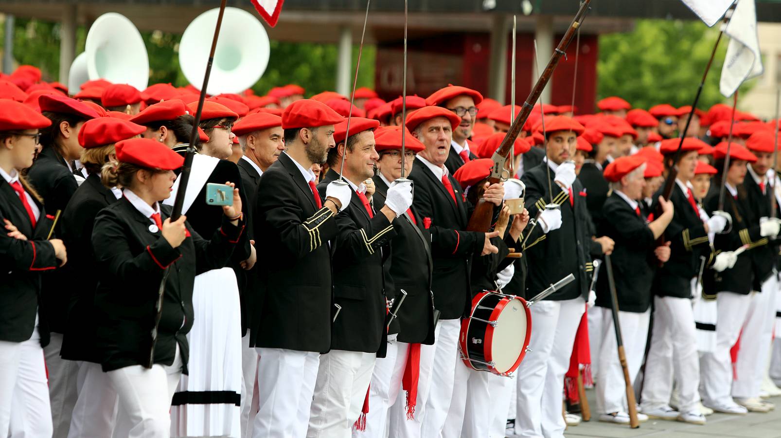Fotos: El Alarde público, en imágenes