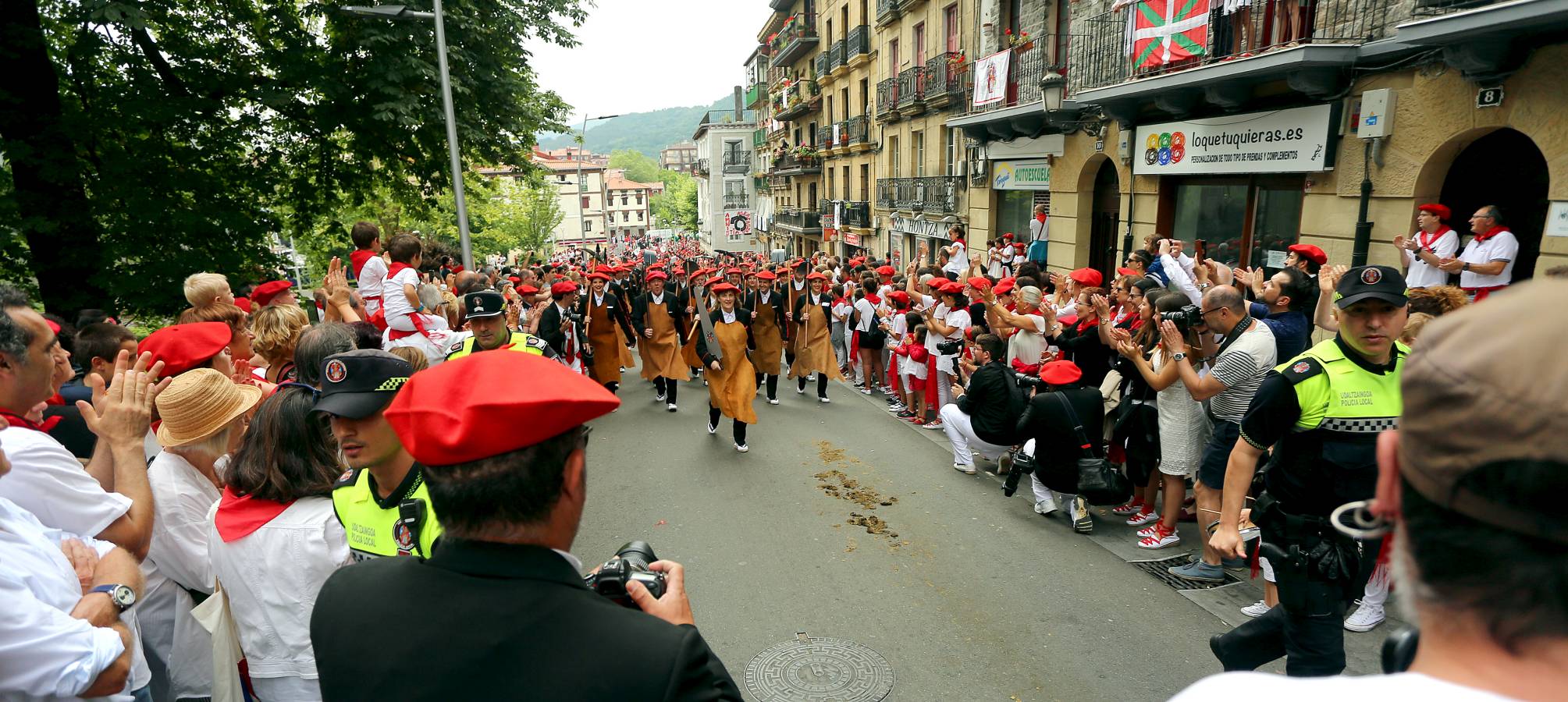 Fotos: El Alarde público, en imágenes