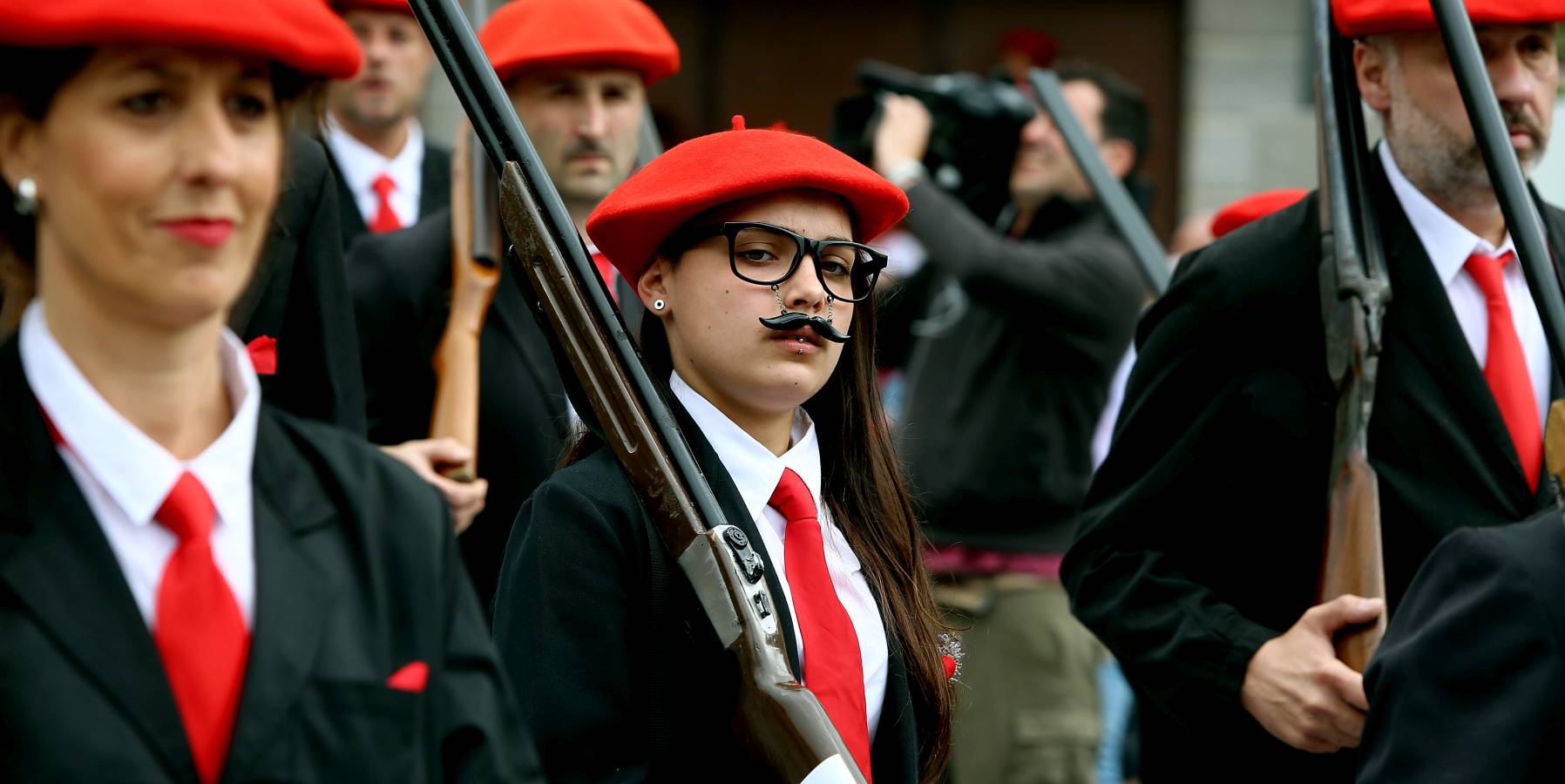 Fotos: El Alarde público, en imágenes