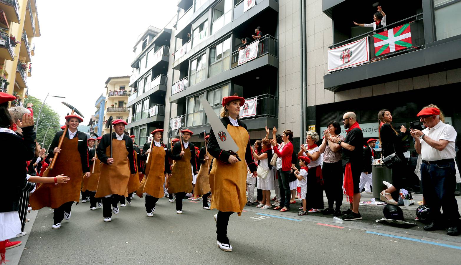 Fotos: El Alarde público, en imágenes