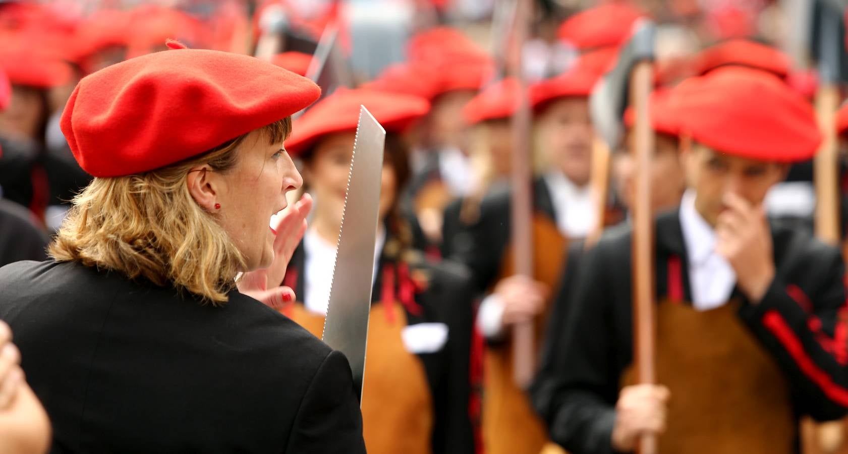 Fotos: El Alarde público, en imágenes