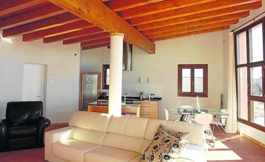 Una vivienda construida con ladrillos de cáñamo.