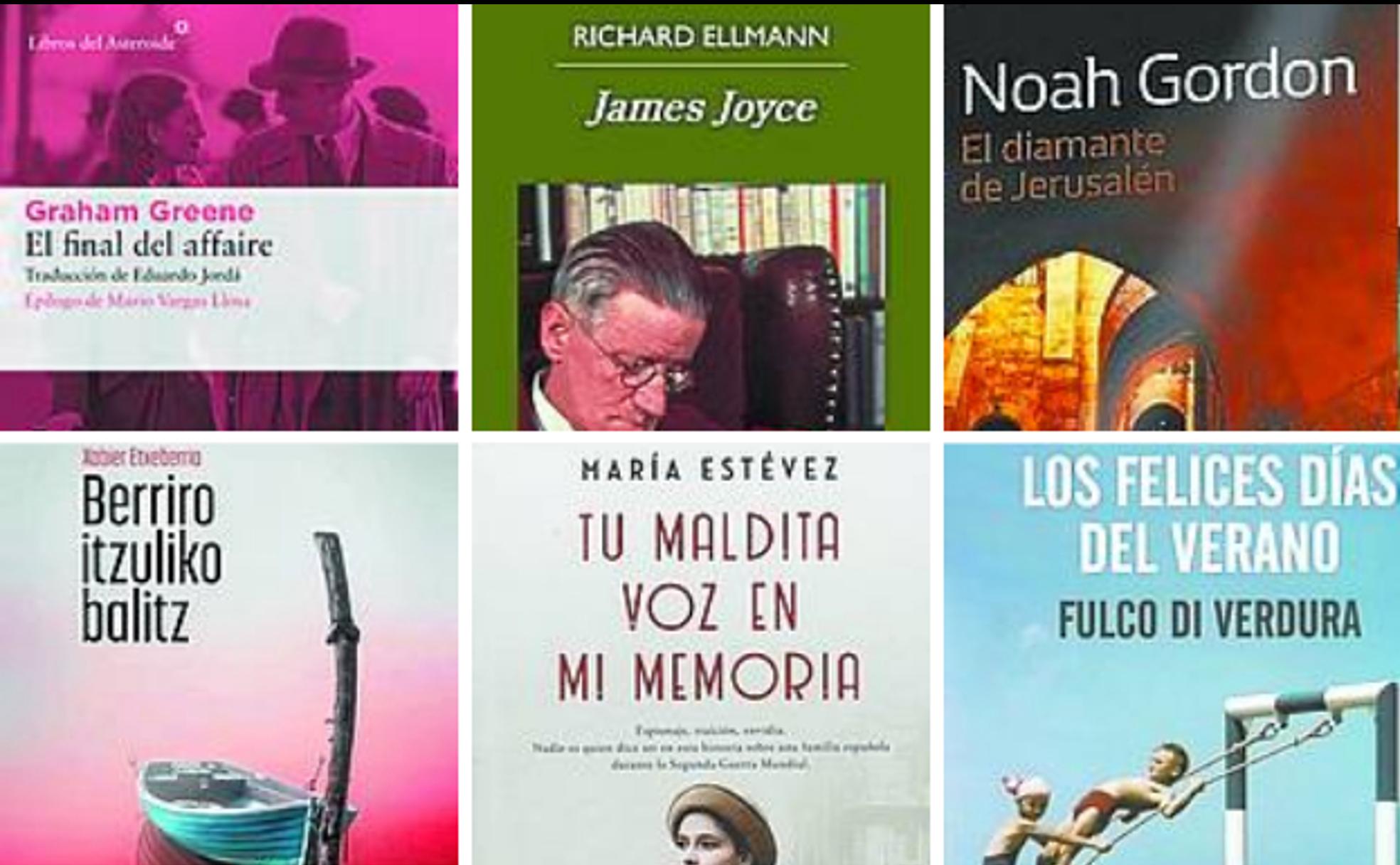 Las recomendaciones literarias de la semana