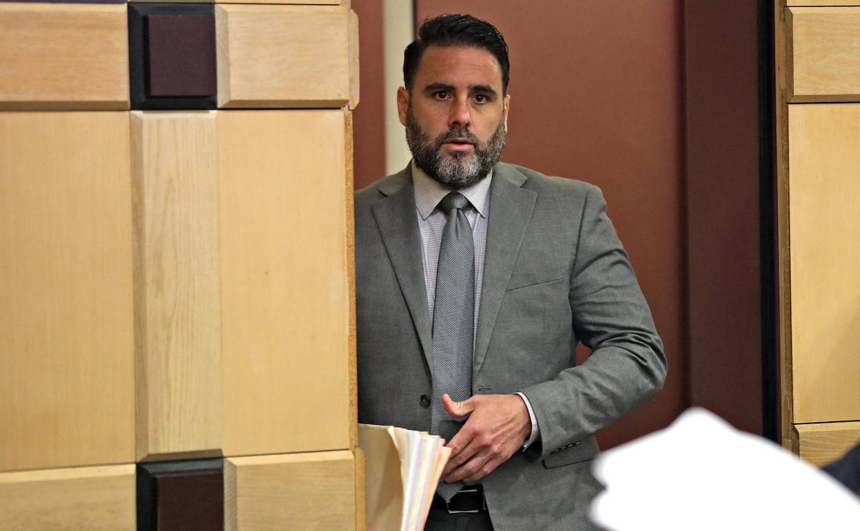 Pablo Ibar, durante el juicio. 