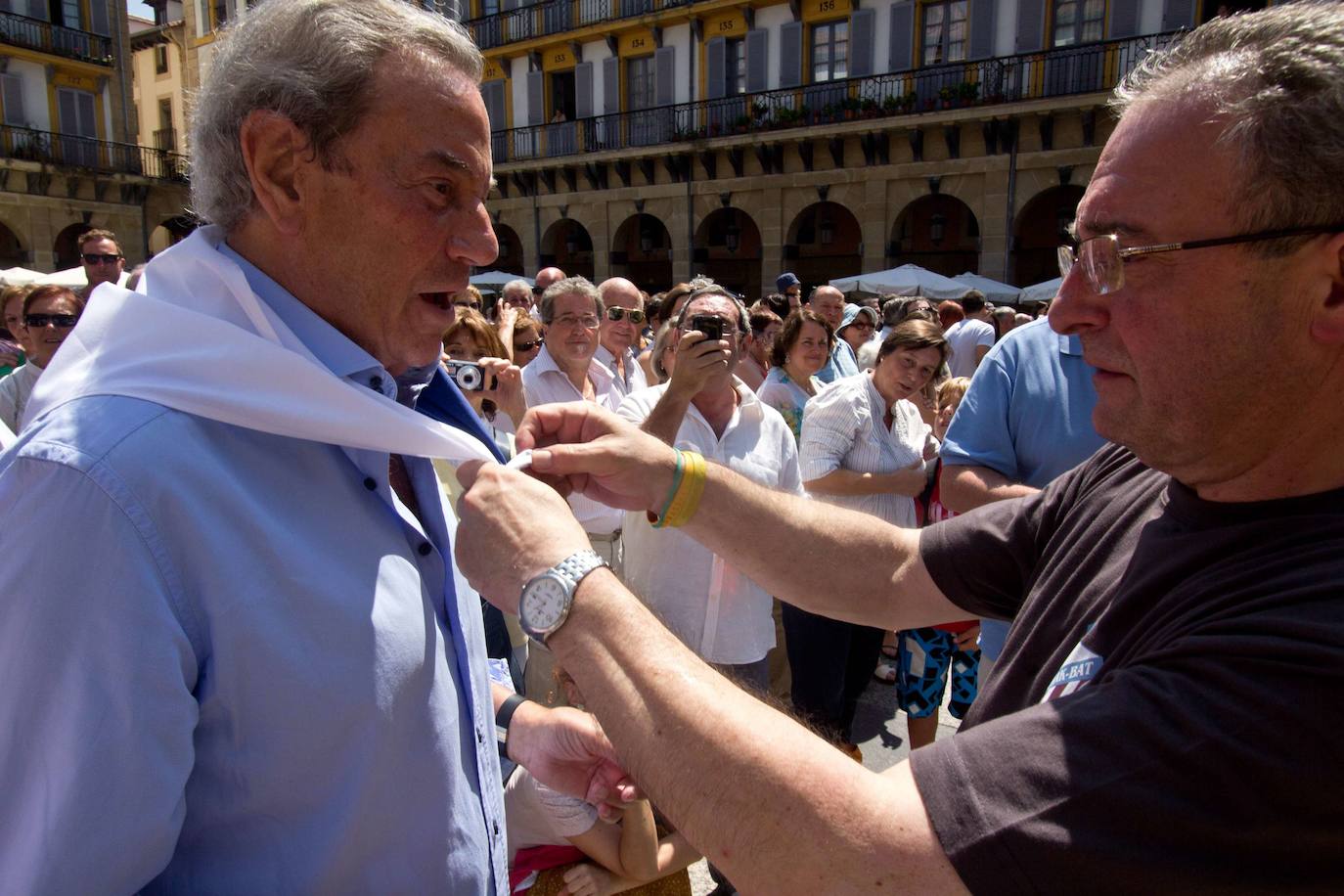 Fotos: Las visitas de Arturo Fernández a Donostia