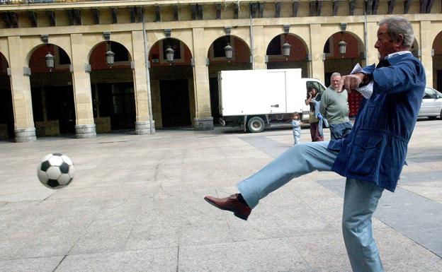 Galería. Las visitas de Arturo Fernández a Donostia.