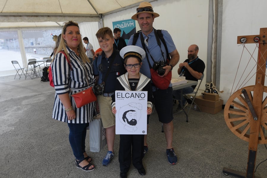 Fotos: Club Elcano espera en el puerto de Getaria