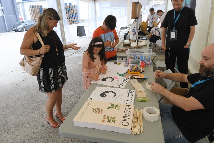 Fotos: Club Elcano espera en el puerto de Getaria