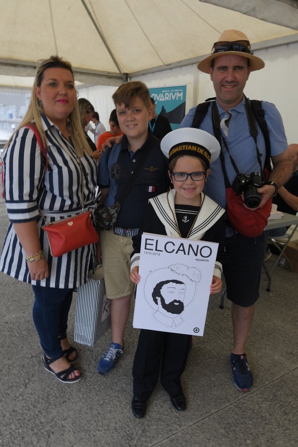 Fotos: Club Elcano espera en el puerto de Getaria