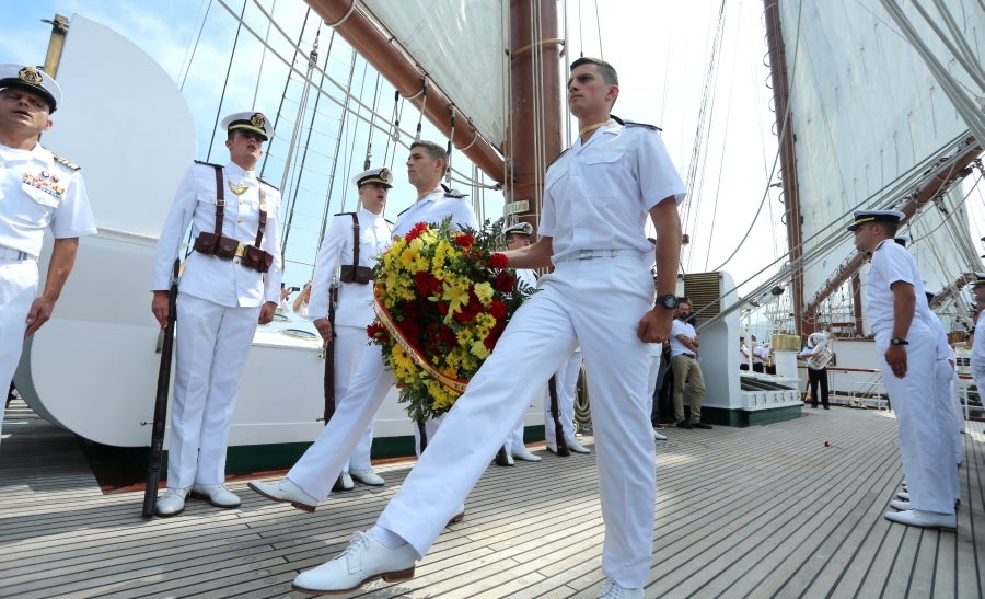 Desde Getxo hasta la localidad de Elcano: así ha sido el homenaje al marino vasco que dio la primera vuelta al mundo hace cinco siglos