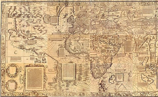 Navegación, cartografía y cartas náuticas en el Siglo XIV