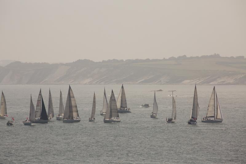 El reccorido del 'Elcano' hasta llegar a Getaria 