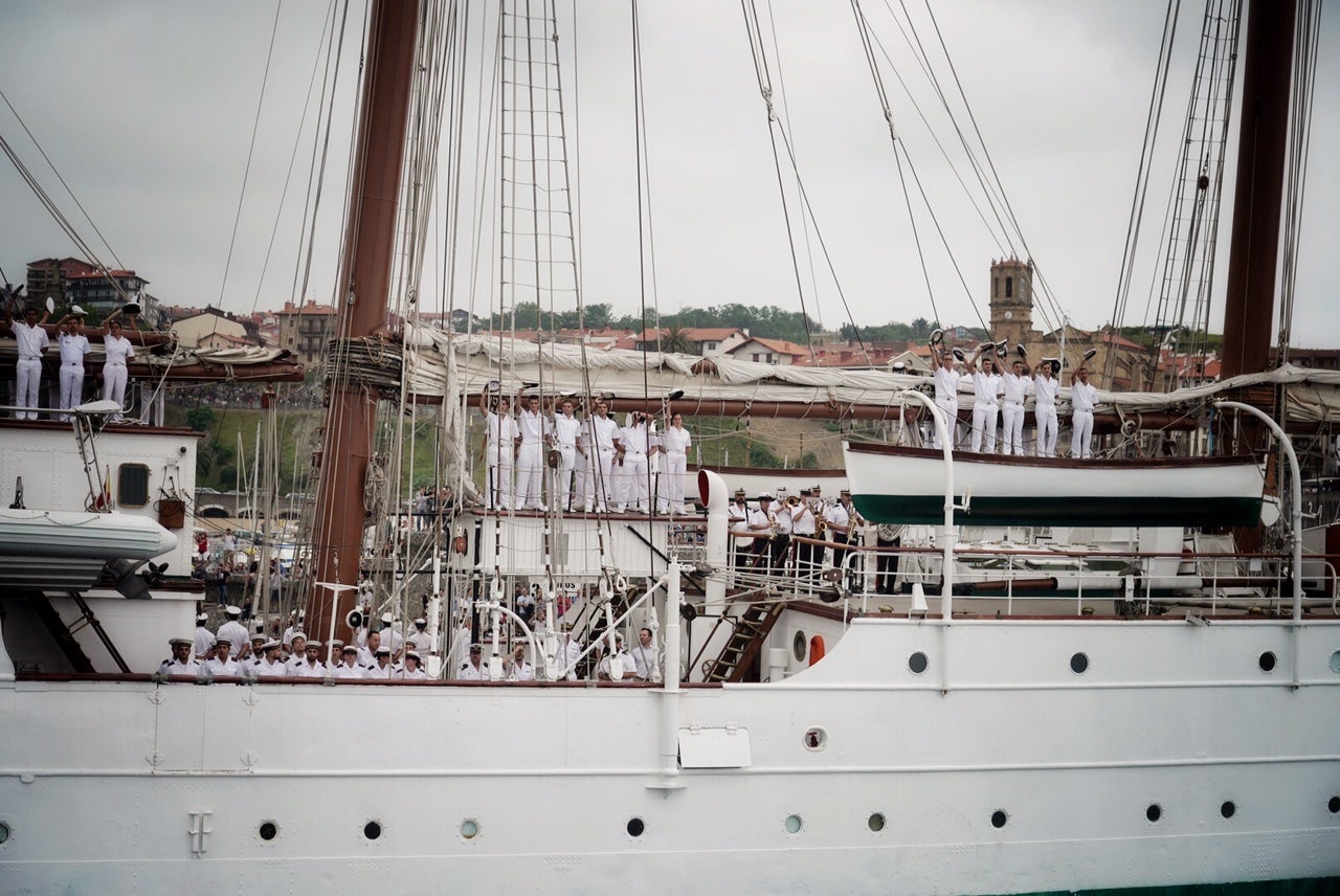 Fotos: Elcano se despide de Getaria