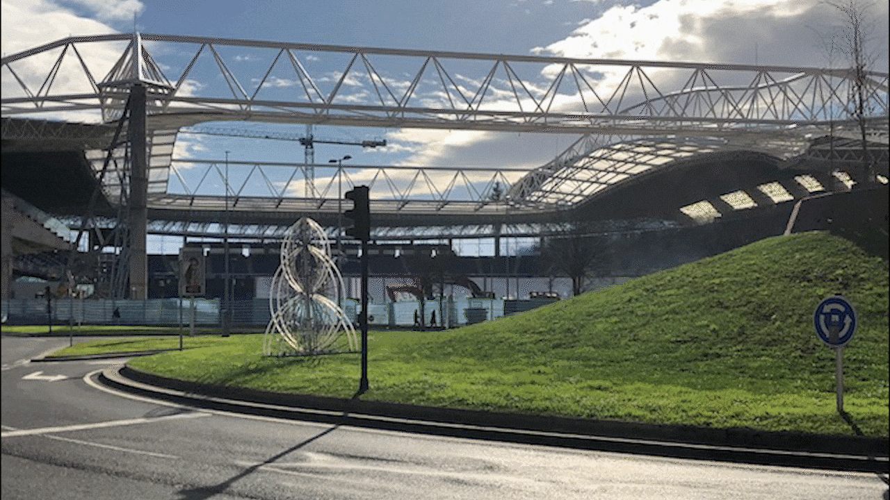 El estadio de Anoeta no tuvo secretos para los ciudadanos durante varios meses. 