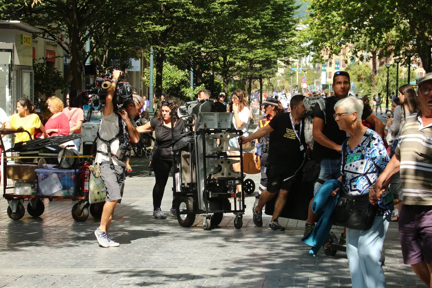 Fotos: Arranca el rodaje de Woody Allen en San Sebastián