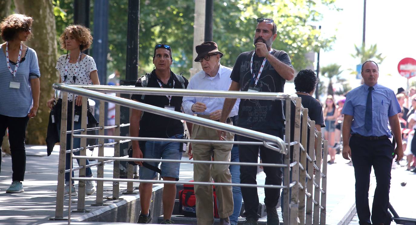 Fotos: Arranca el rodaje de Woody Allen en San Sebastián
