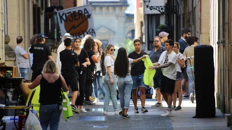 Fotos: Arranca el rodaje de Woody Allen en San Sebastián