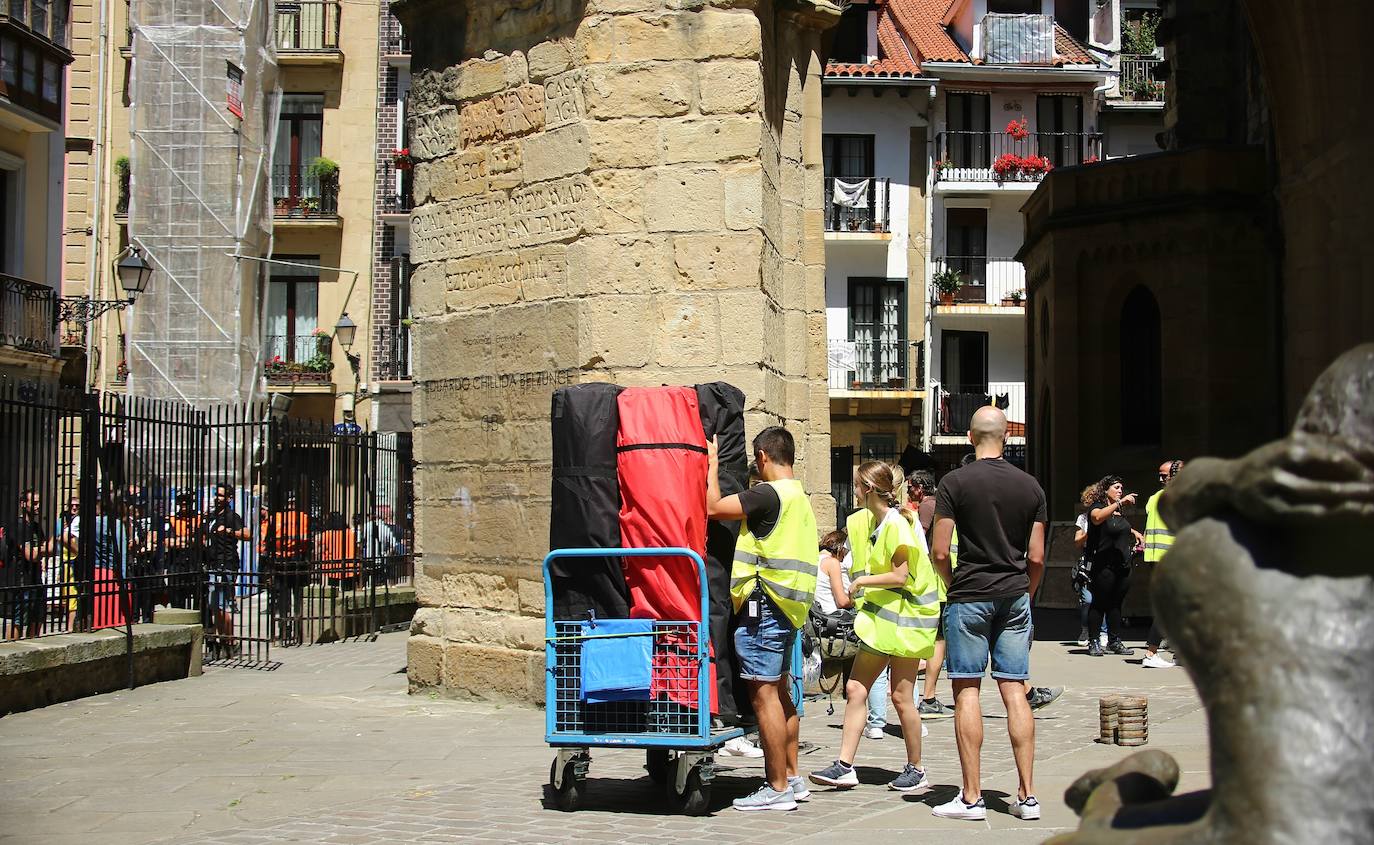 Fotos: Arranca el rodaje de Woody Allen en San Sebastián