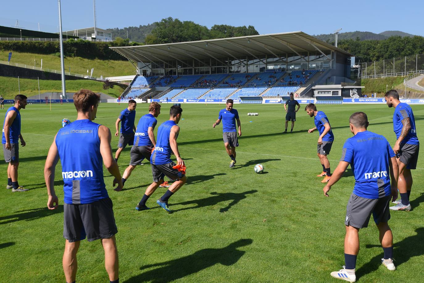Fotos: La Real Sociedad sigue con su preparación de cara a la campaña 2019/20