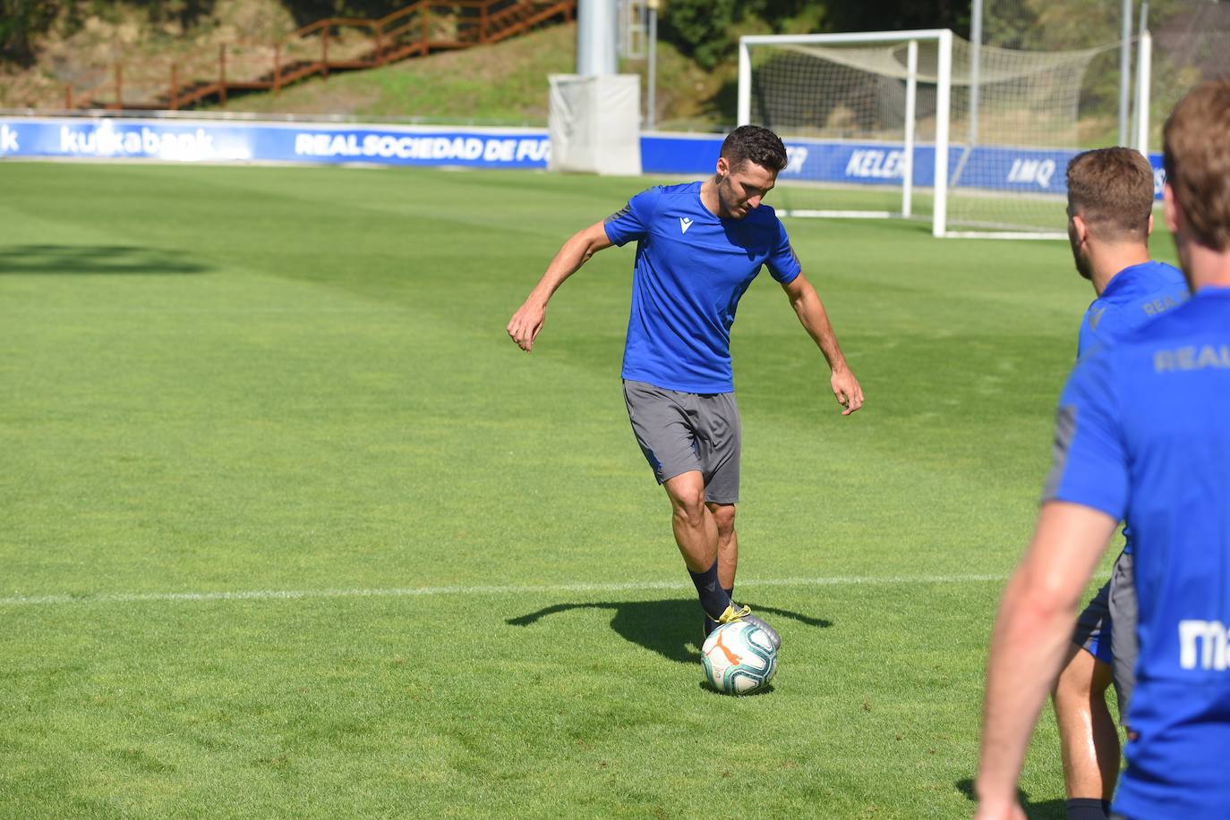 Fotos: La Real Sociedad sigue con su preparación de cara a la campaña 2019/20