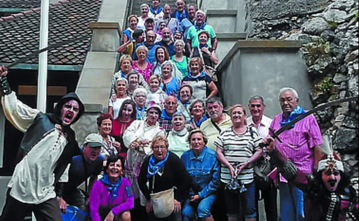 Los jubilados viajaron a Rumanía.