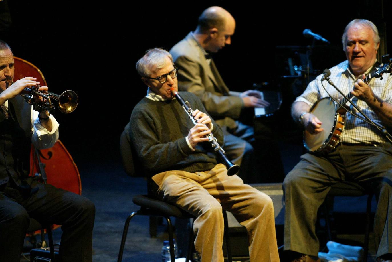 2008: Woody Allen vuelve en enero de 2008 para su segundo concierto donostiarra junto a su New Orleans Jazz Band. 