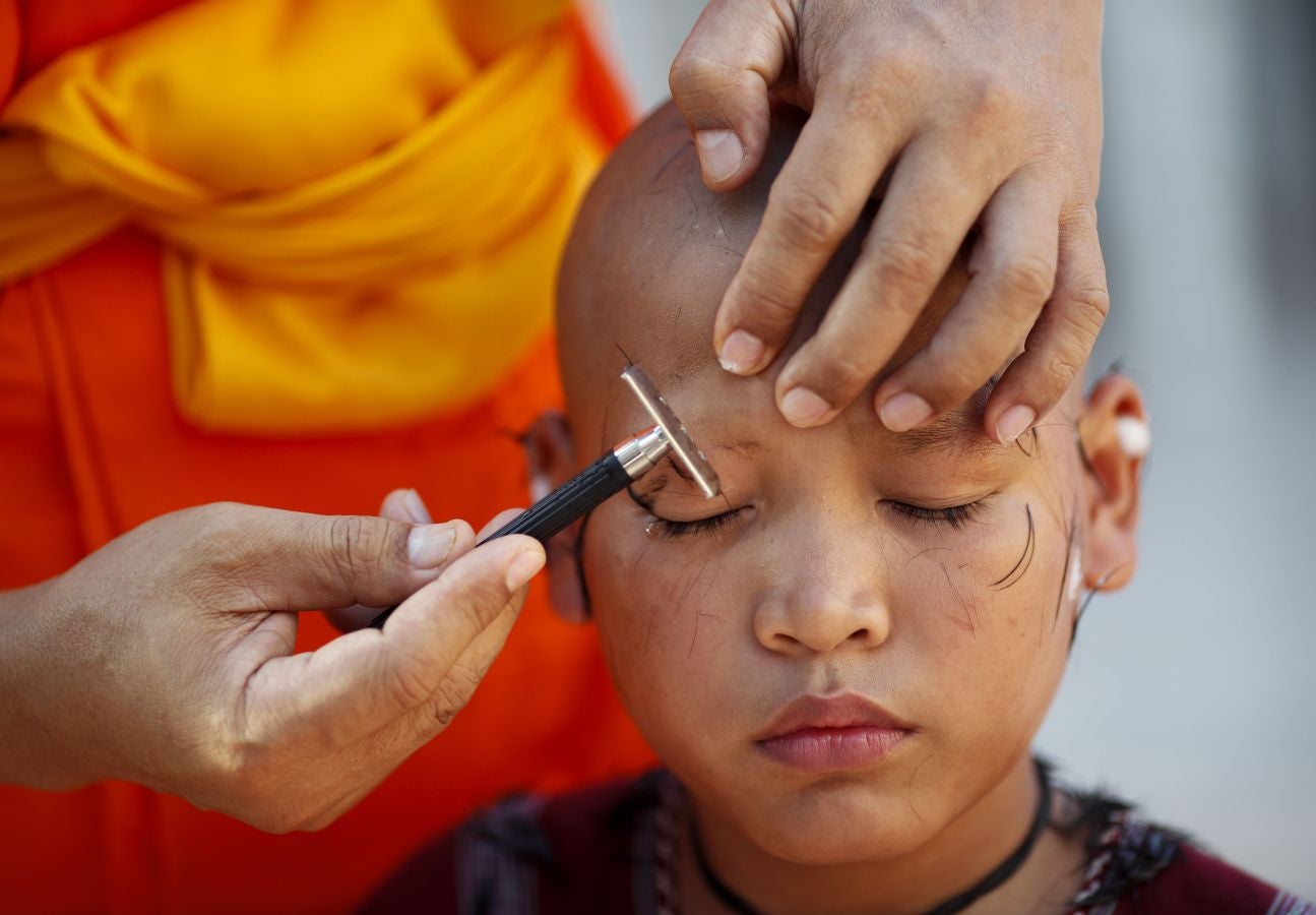 Fotos: Los nuevos monjes budistas
