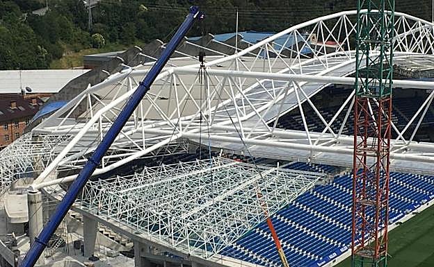 Colocación de la 'malla espacial'. 