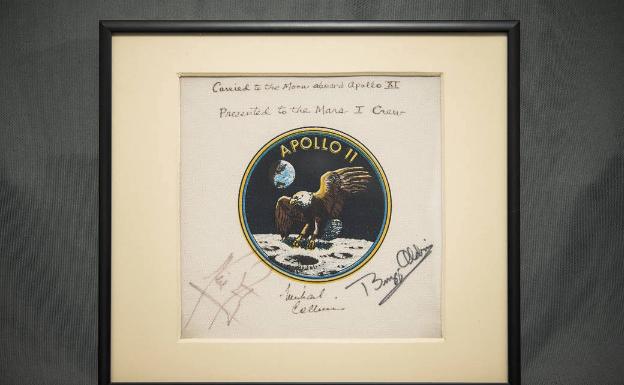 Recuerdo de la misión Apolo 11. 
