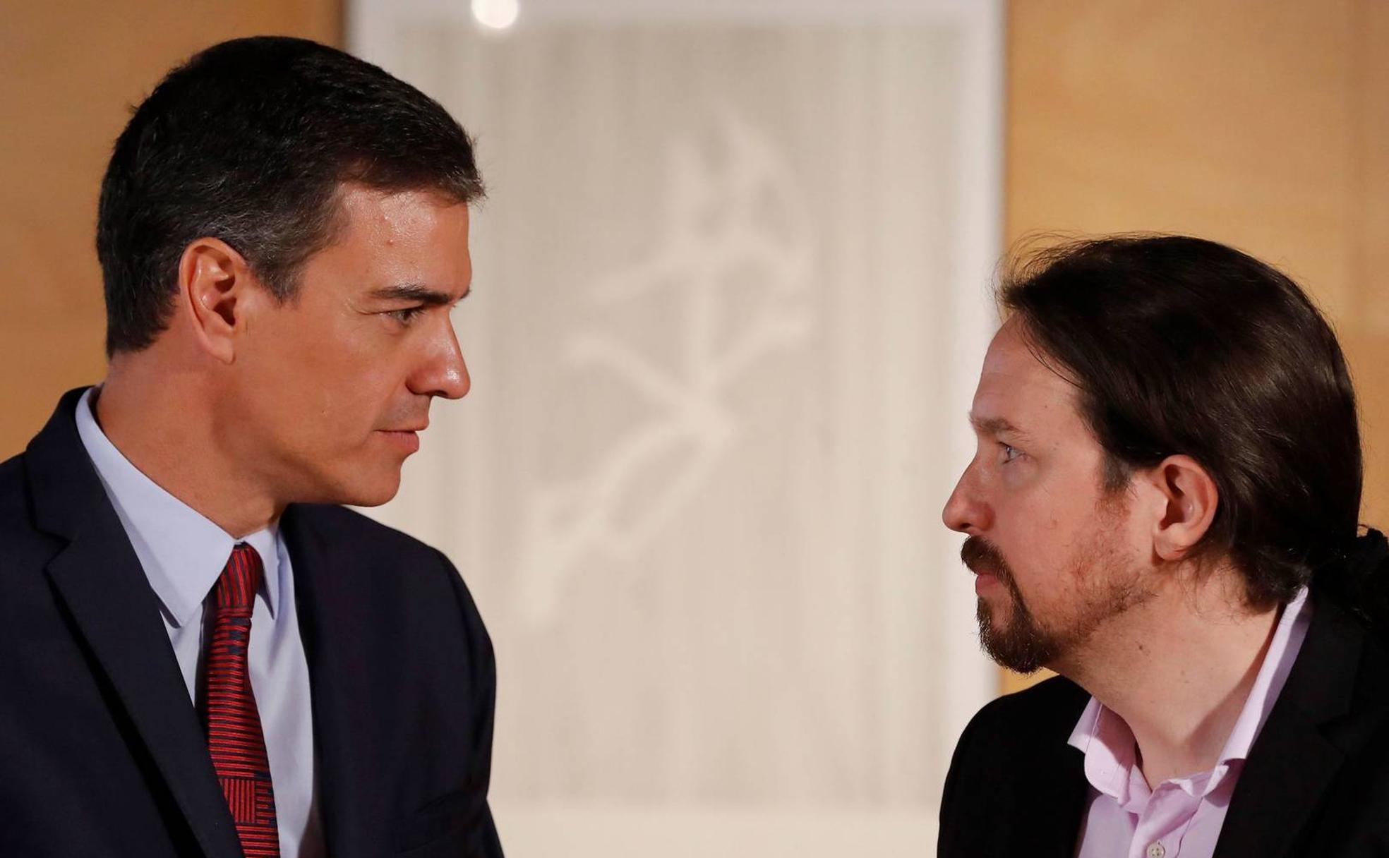 PSOE y Podemos apuran las horas para pactar el reparto del nuevo Gobierno