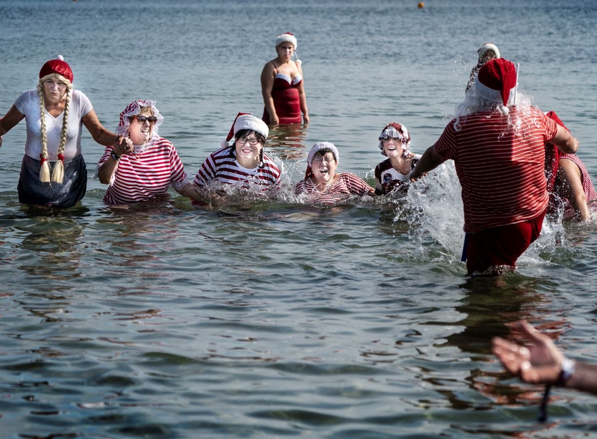 Fotos: ¿Papá Noel en verano?