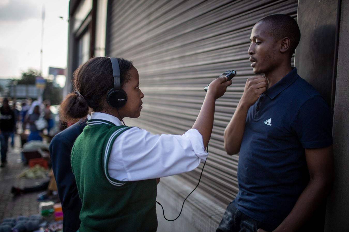 Fotos: La radio para denunciar la violencia