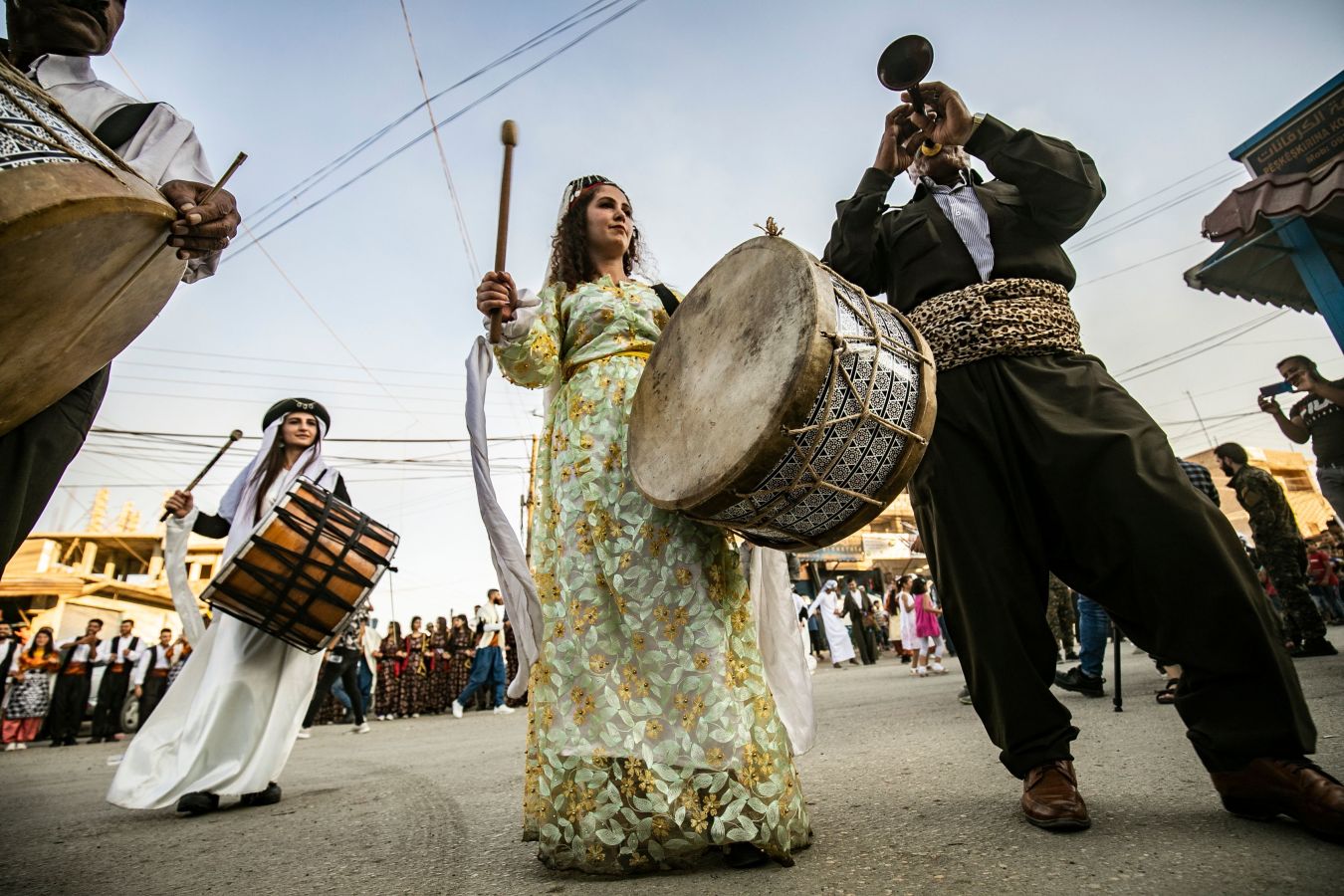 Fotos: Folclore en tiempos de guerra