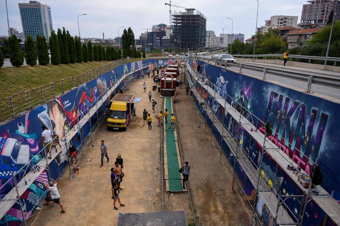 Fotos: Los mejores grafitis, en Pristina