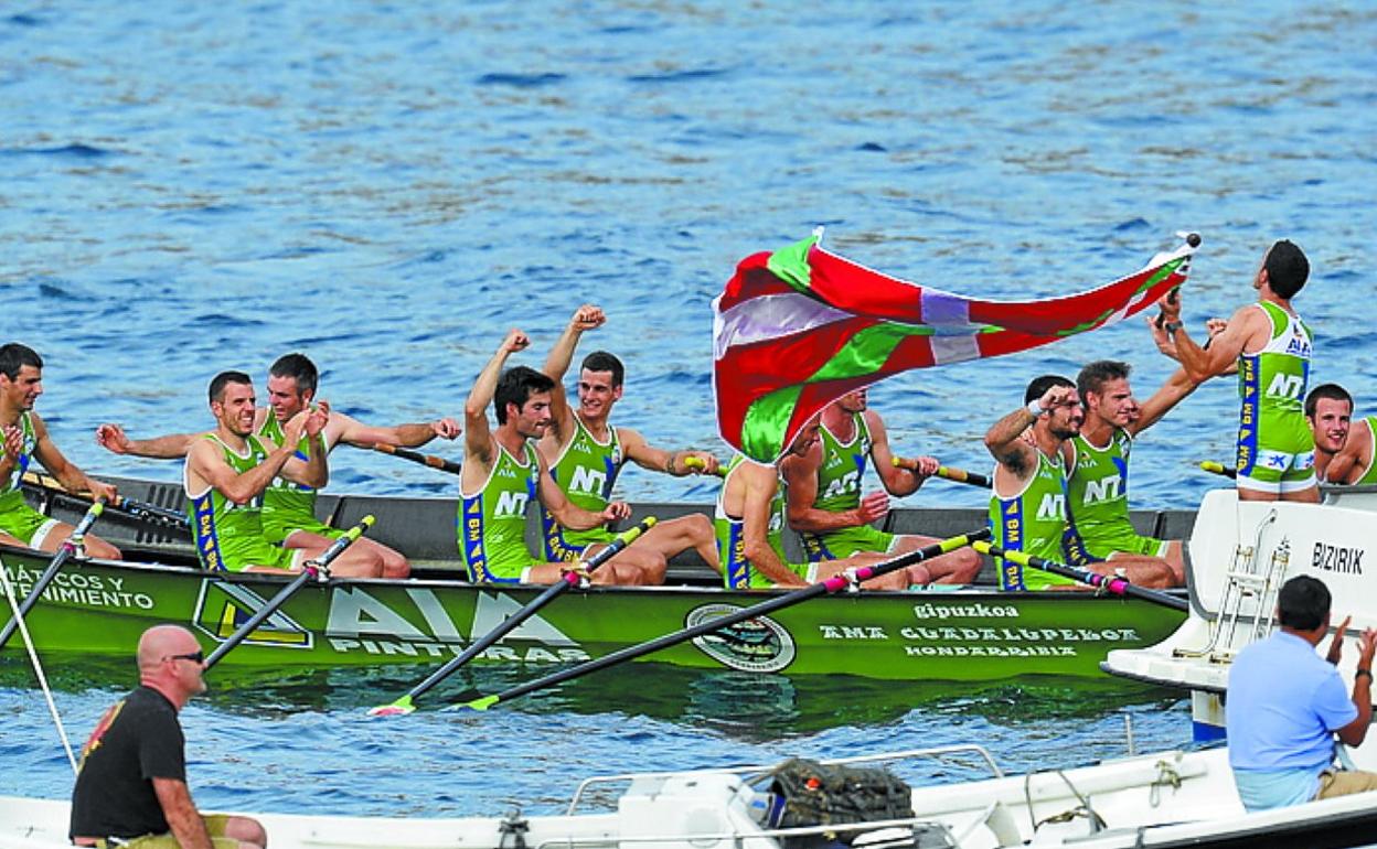 Hondarribia ha ganado dos veces de las tres últimas.