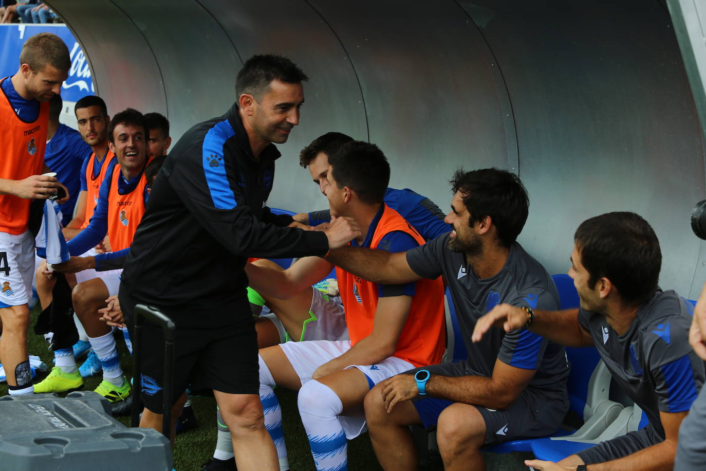 Fotos: Las imágenes del amistoso de prestemporada Real Sociedad-Alavés