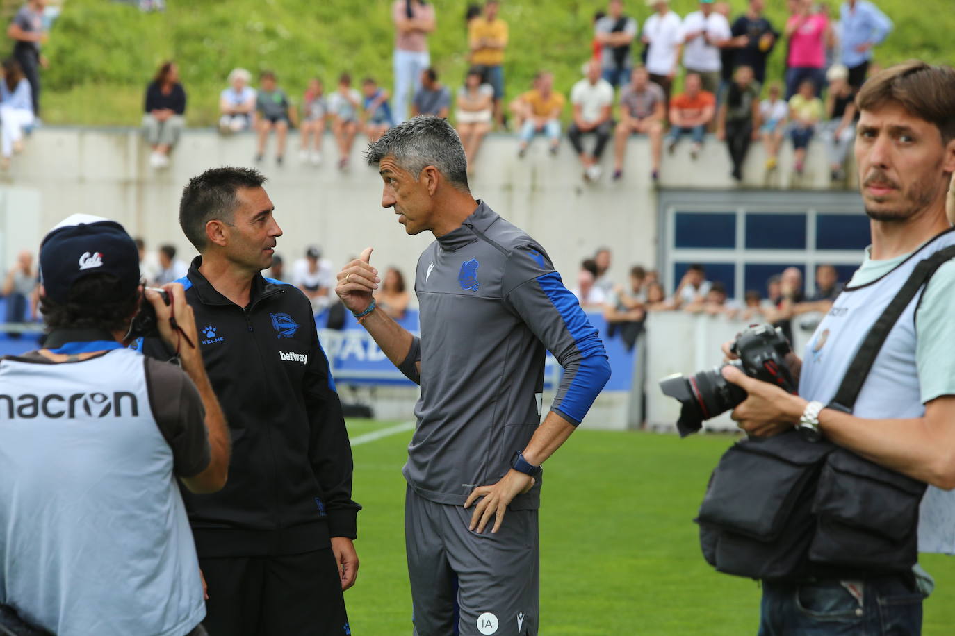 Fotos: Las imágenes del amistoso de prestemporada Real Sociedad-Alavés
